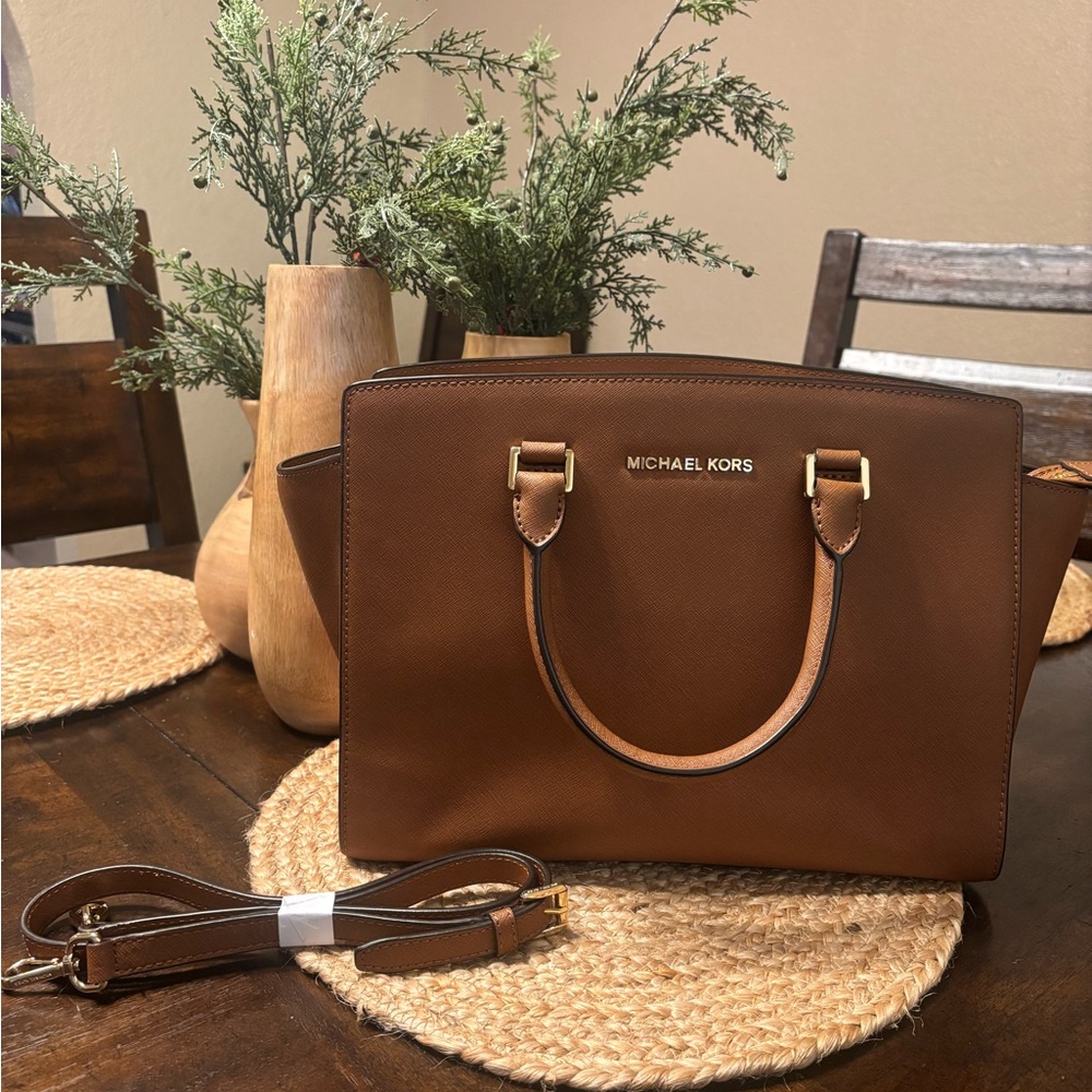 Michael Kors brown handbag